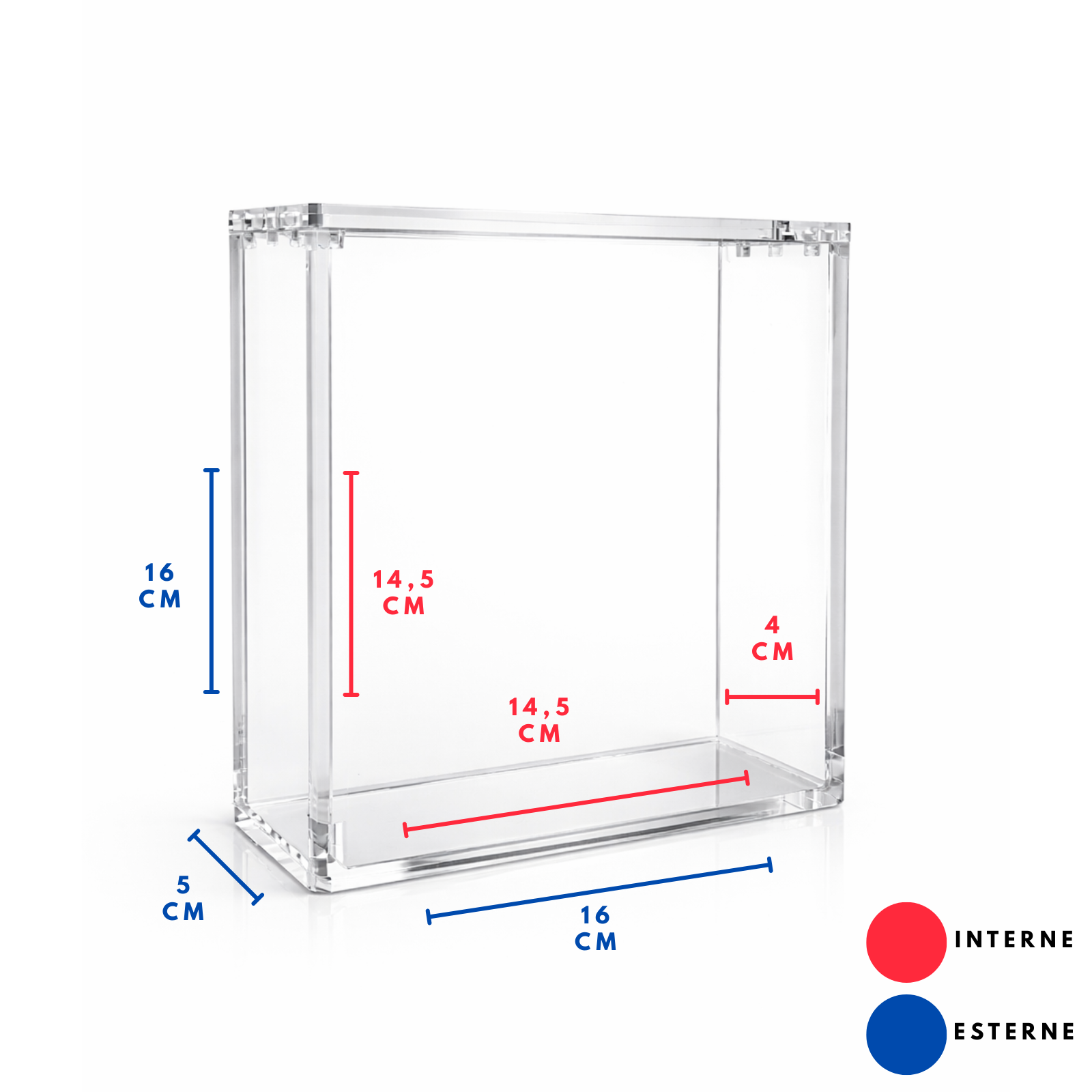Case Teca Protettive In Acrilico Magnetica Per Box Jap 30 Buste Teche Pokemon Trasparenti