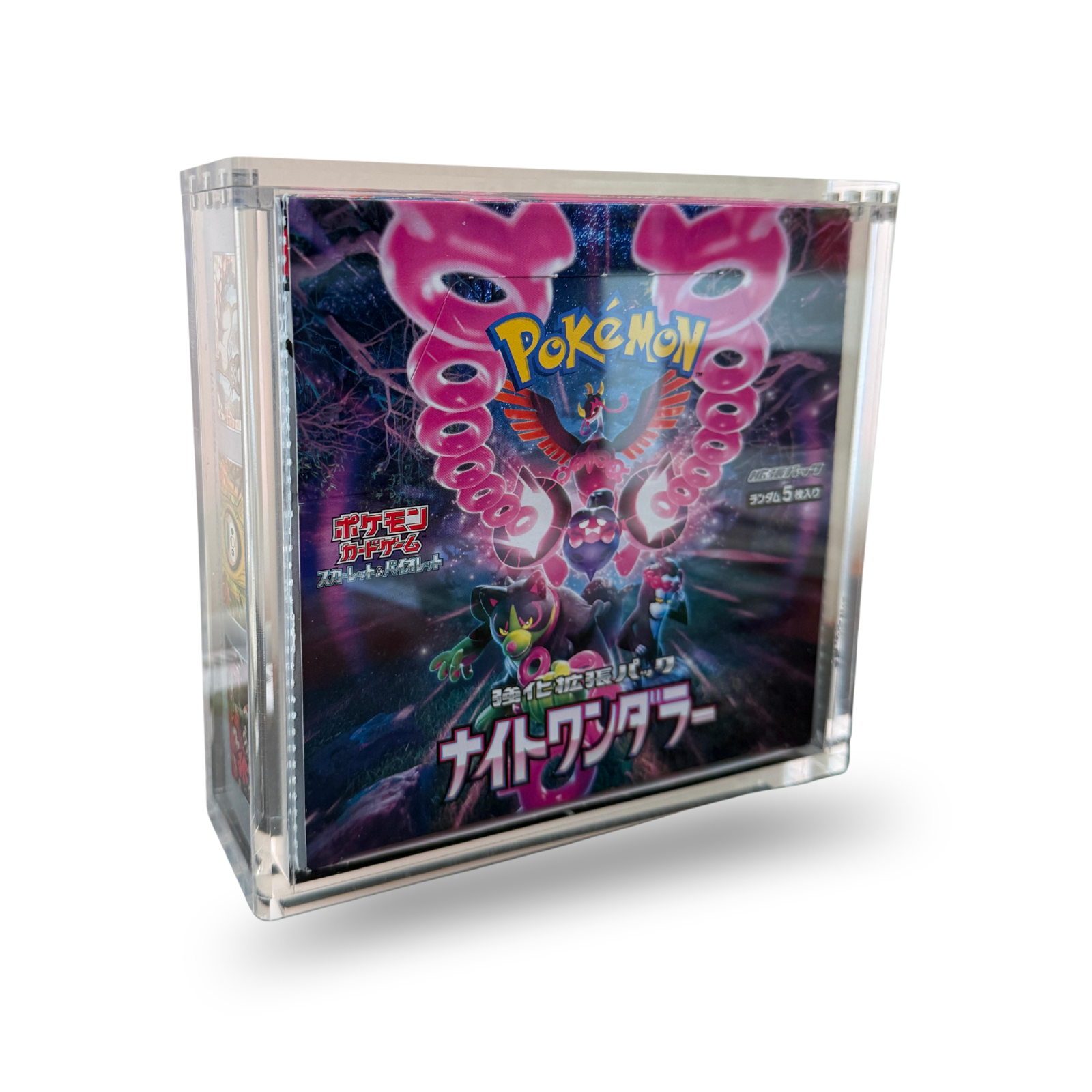 Case Teca Protettive In Acrilico Magnetica Per Box Jap 30 Buste Teche Pokemon Trasparenti