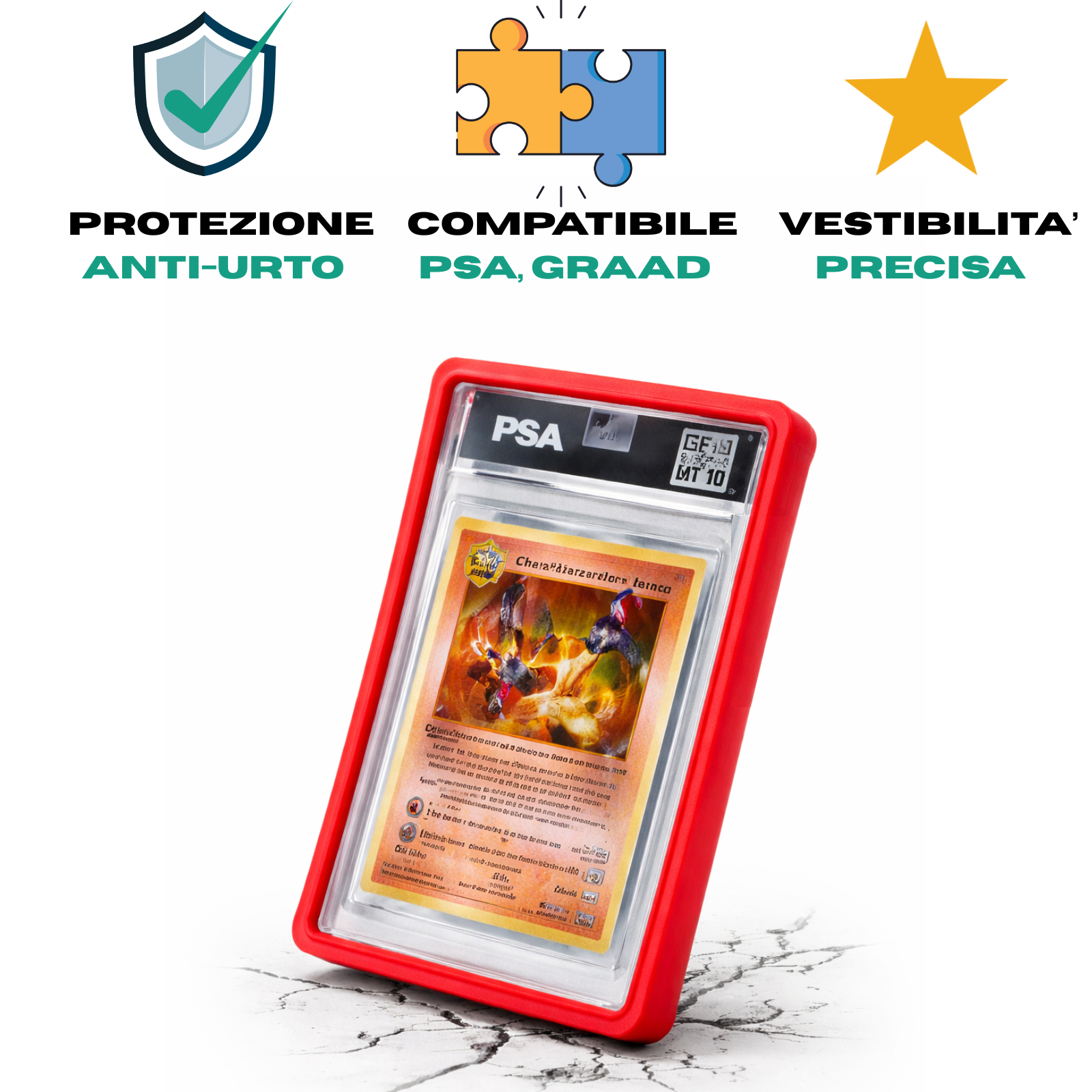 Cover bumper PSA GRAAD Protezione carte Gradate Cornice Antiurto Per Slab Accessori